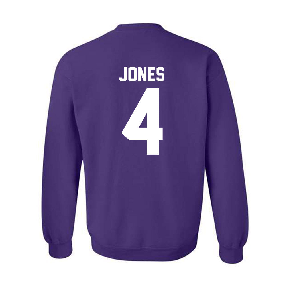 Tarleton State - NCAA Women's Basketball : Kyriana Jones - Classic Shersey Crewneck Sweatshirt-1