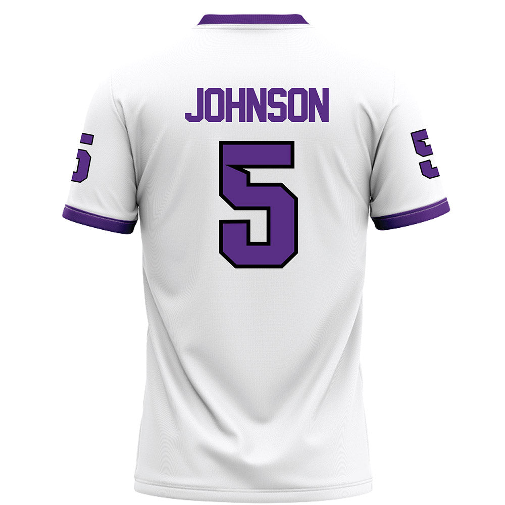 Tarleton State - NCAA Football : Keylan Johnson - White Football Jersey