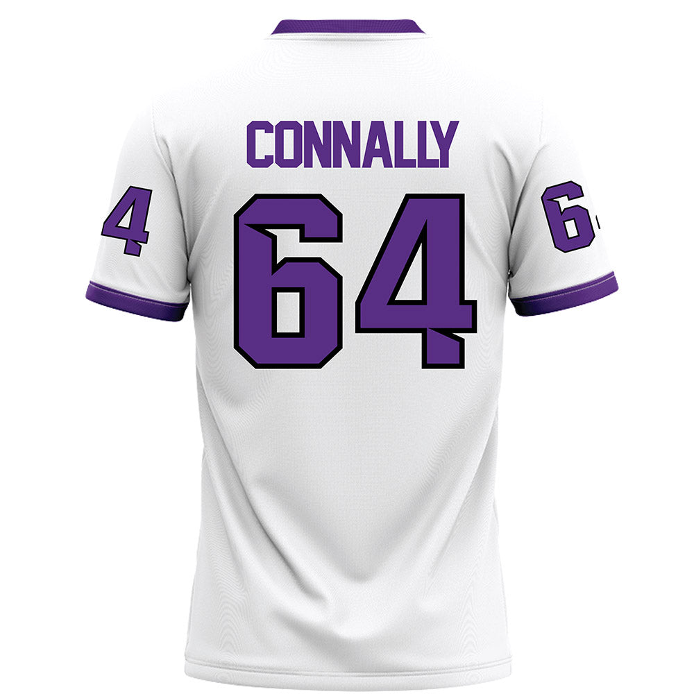 Tarleton State - NCAA Football : Rikter Connally - White Football Jersey-1
