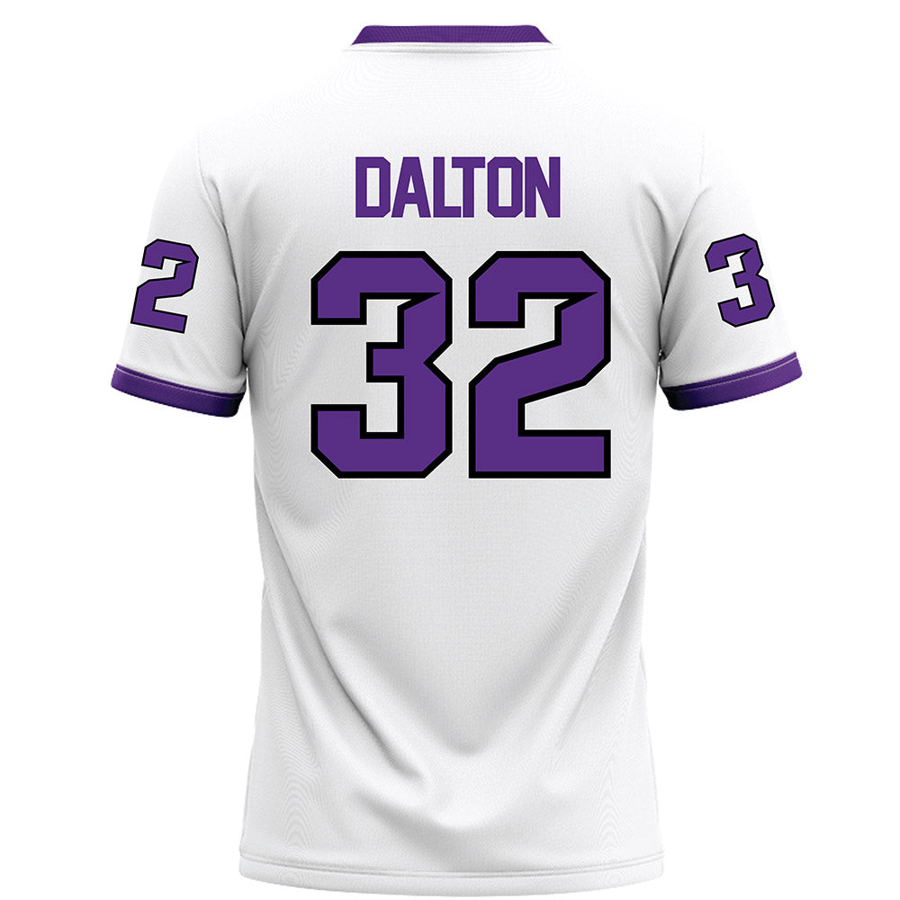 Tarleton State - NCAA Football : Kristian Dalton - White Football Jersey