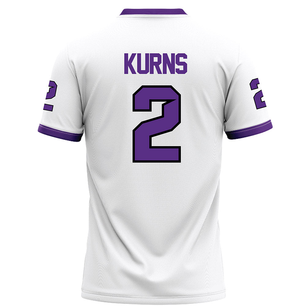 Tarleton State - NCAA Football : Kasyus Kurns - White Football Jersey