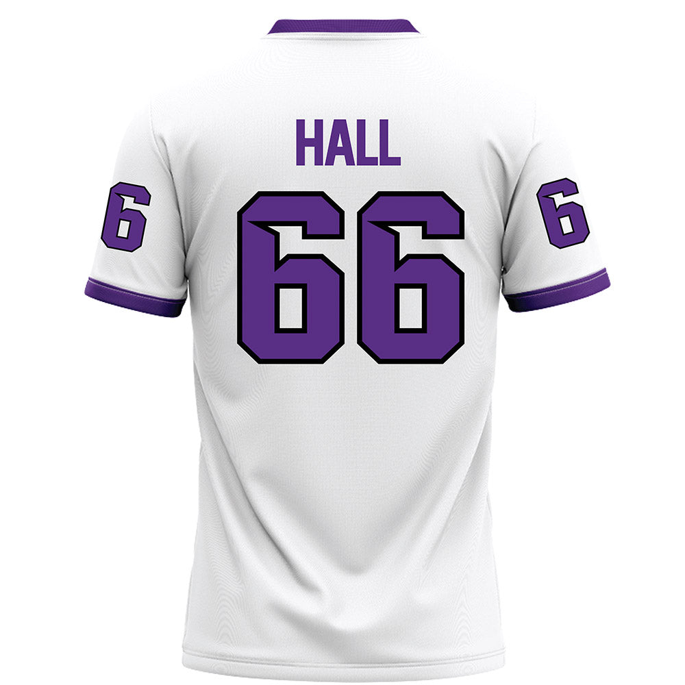 Tarleton State - NCAA Football : Jake Hall - White Football Jersey
