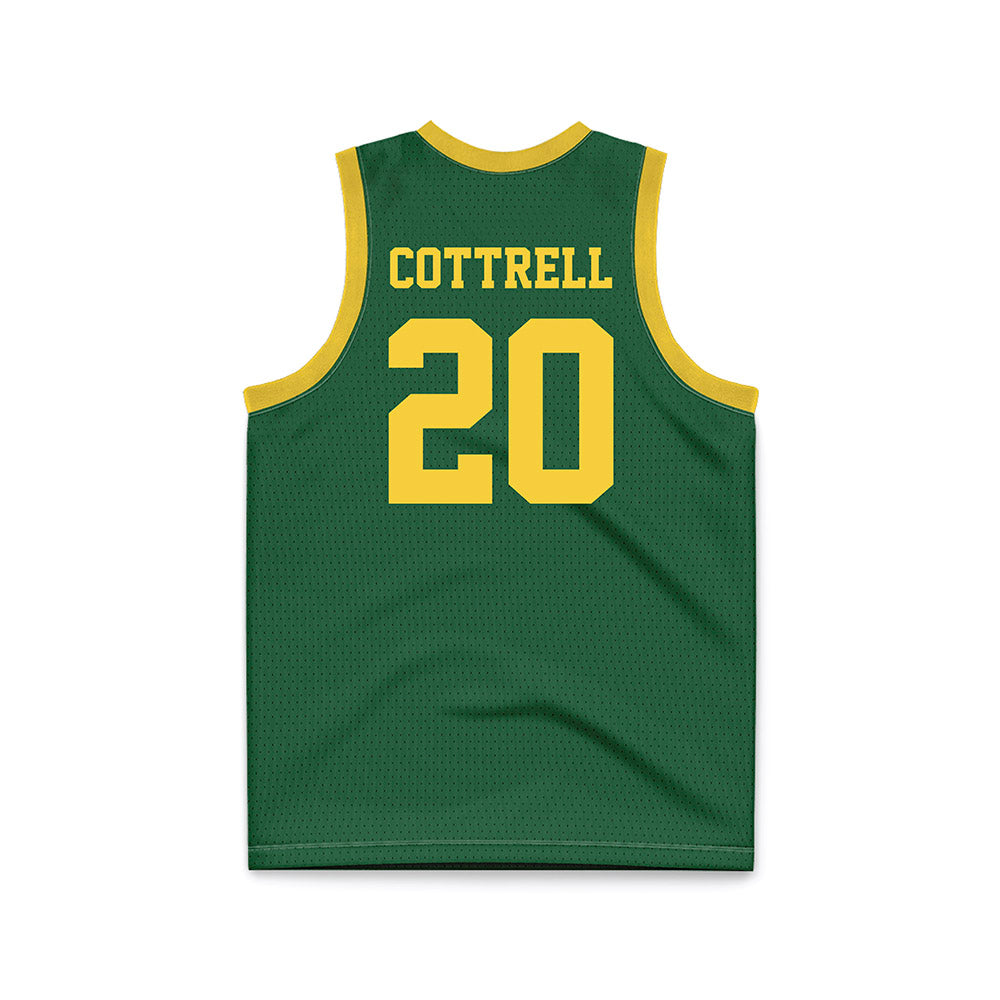 OKBU - NCAA Women's Basketball : Taryn Cottrell - Green Basketball Jersey-1