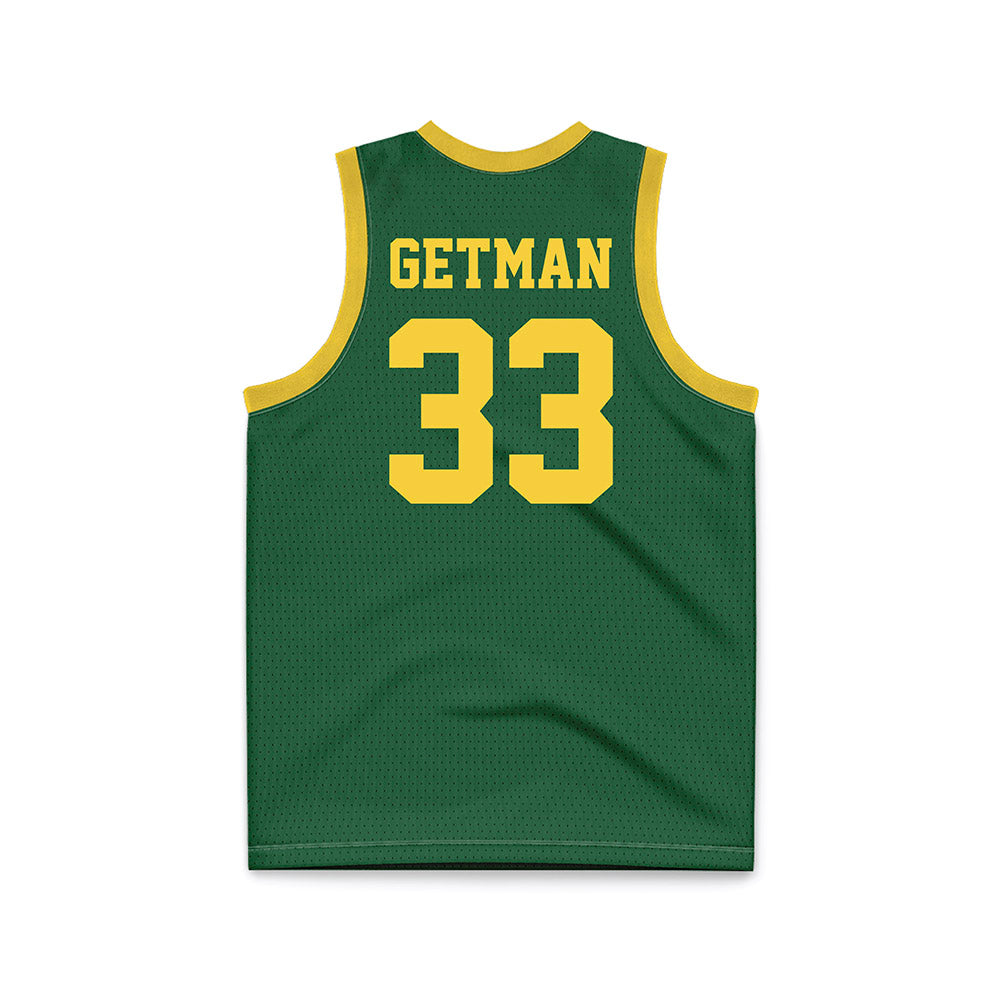 OKBU - NCAA Women's Basketball : Jaedyn Getman - Green Basketball Jersey-1