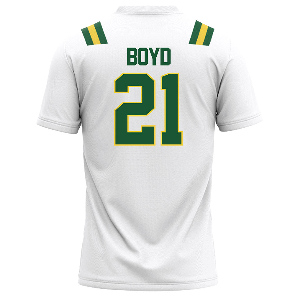 OKBU - NCAA Football : Caden Boyd - White Football Jersey