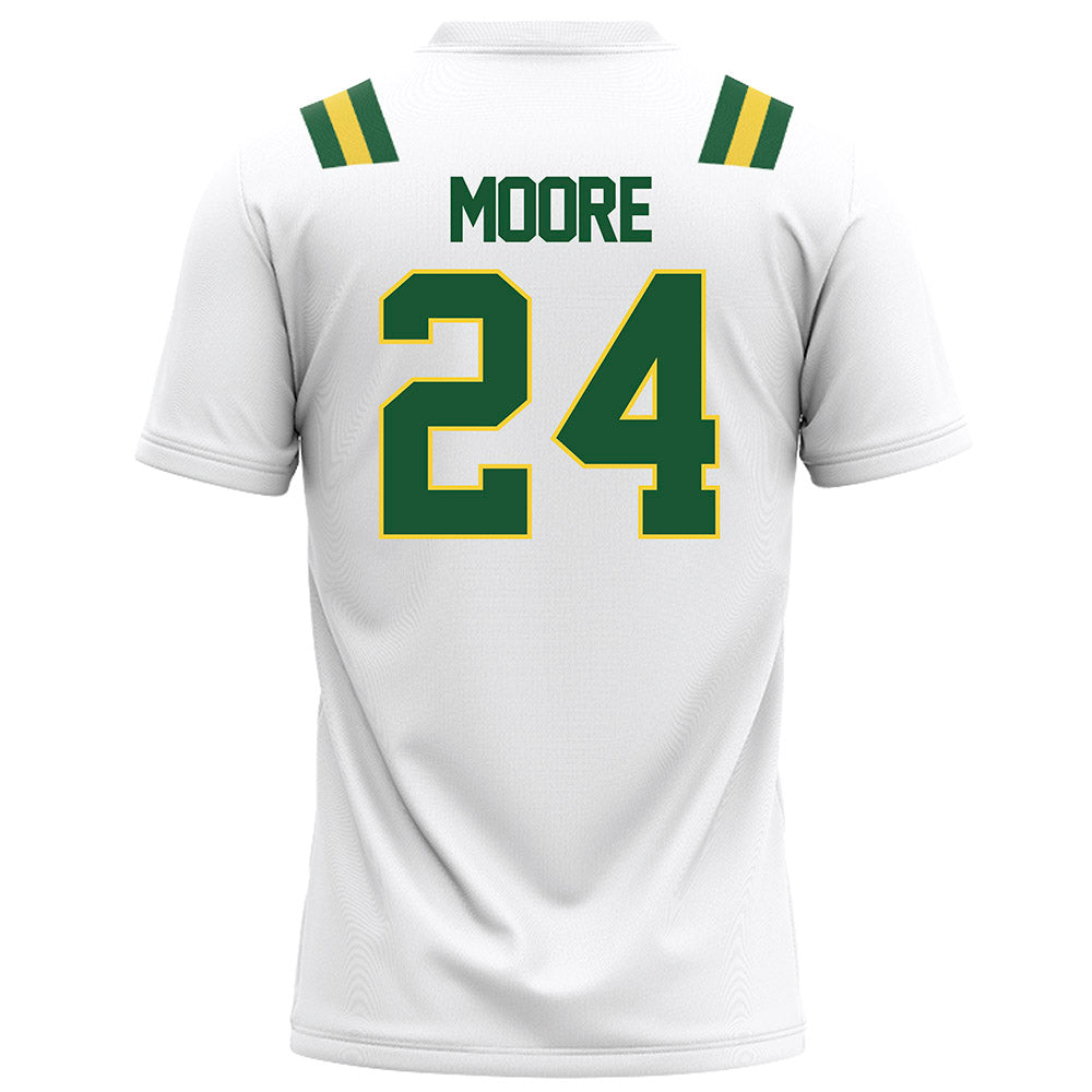 OKBU - NCAA Football : EJ Moore - White Football Jersey-1