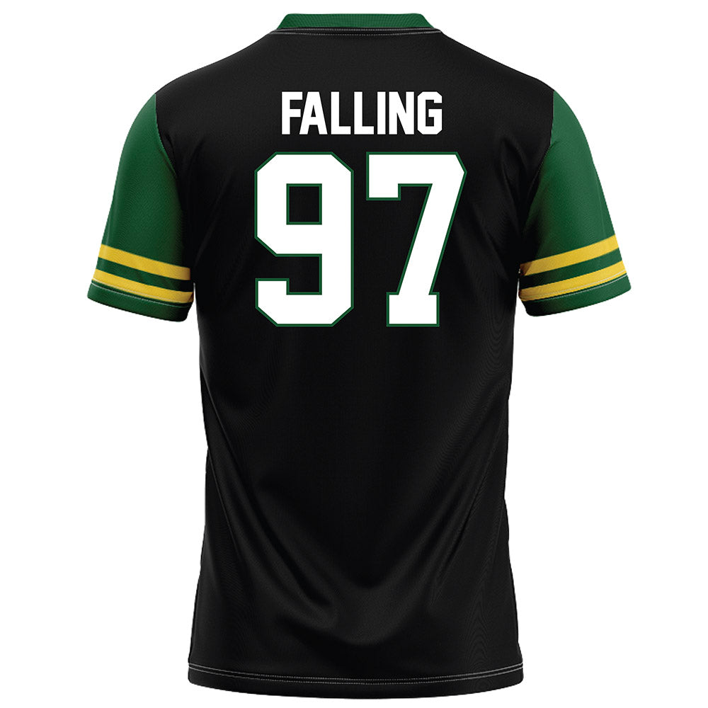 OKBU - NCAA Football : Carter Falling - Black Football Jersey-1