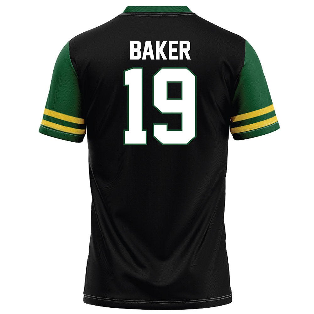 OKBU - NCAA Football : Scooter Baker - Black Football Jersey