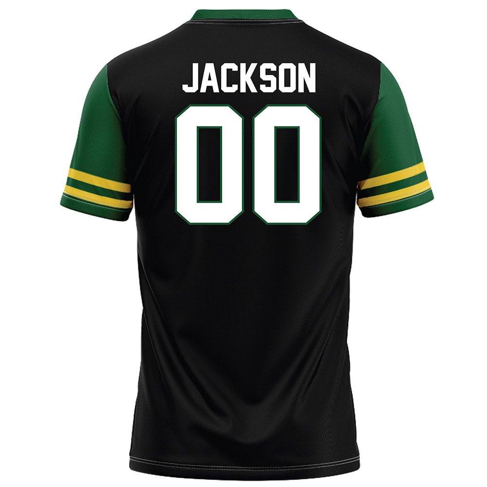 OKBU - NCAA Football : John Jackson - Black Football Jersey-1