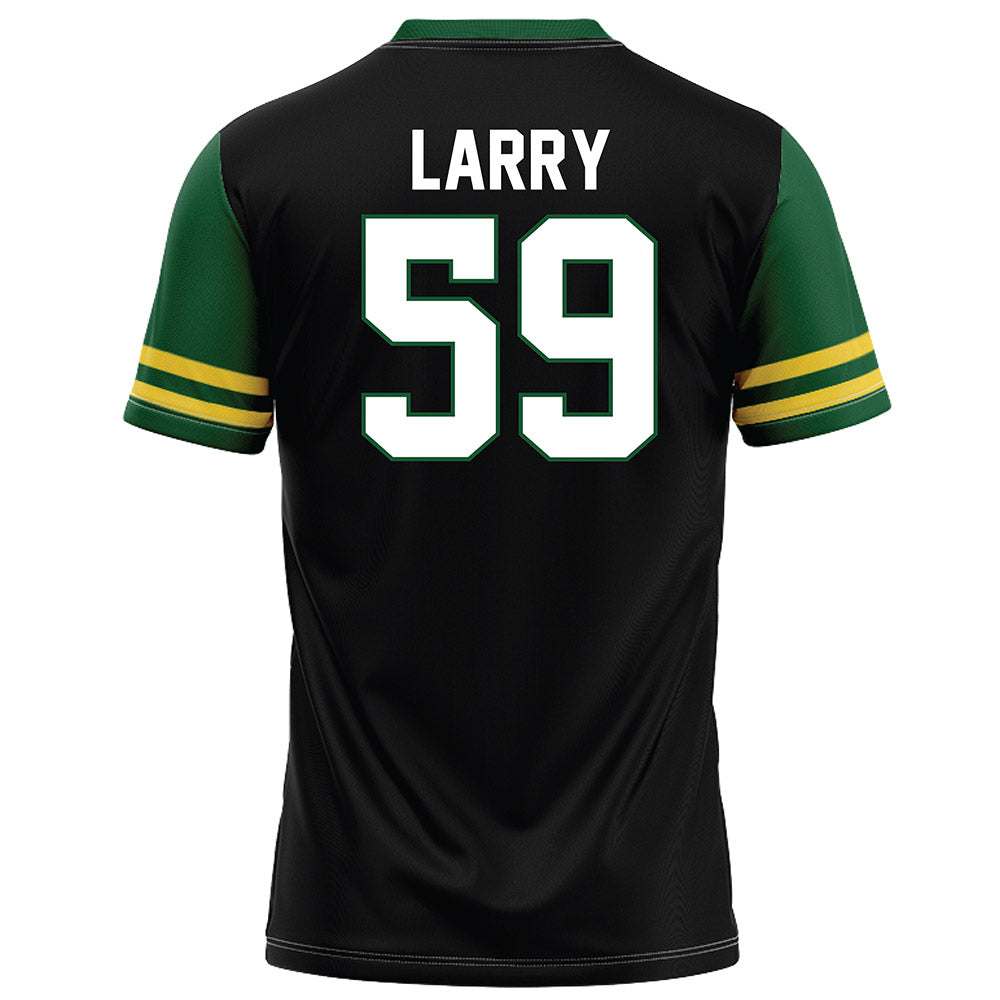 OKBU - NCAA Football : Sean Larry - Black Football Jersey-1