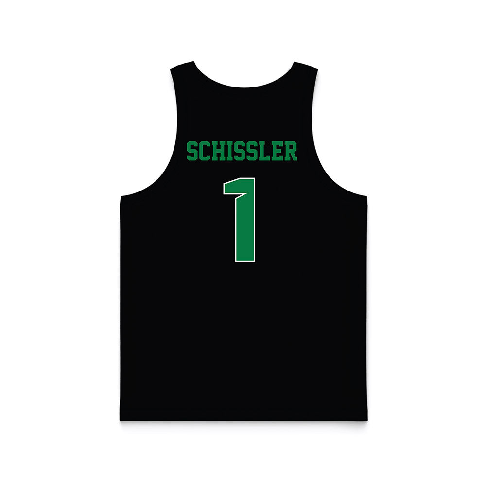 North Texas - NCAA Women's Basketball : Andi Schissler - Black Basketball Jersey-1