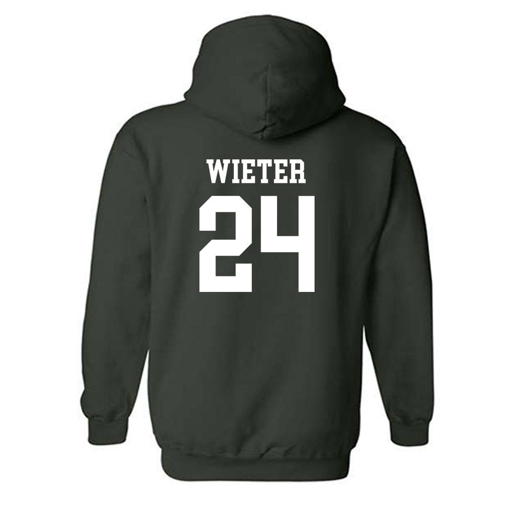 Hawaii - NCAA Men's Volleyball : Clay Wieter - Sports Shersey Hooded Sweatshirt-1