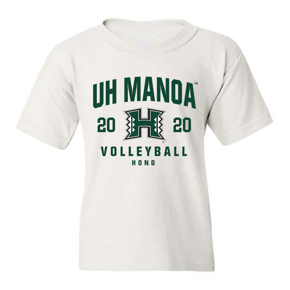 Hawaii - NCAA Men's Volleyball : Kawai Hong - Classic Fashion Shersey Youth T-Shirt-0
