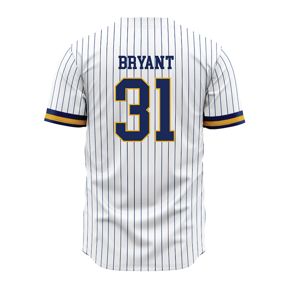 Kent State - NCAA Baseball : Eli Bryant - Pinstripe Jersey-1