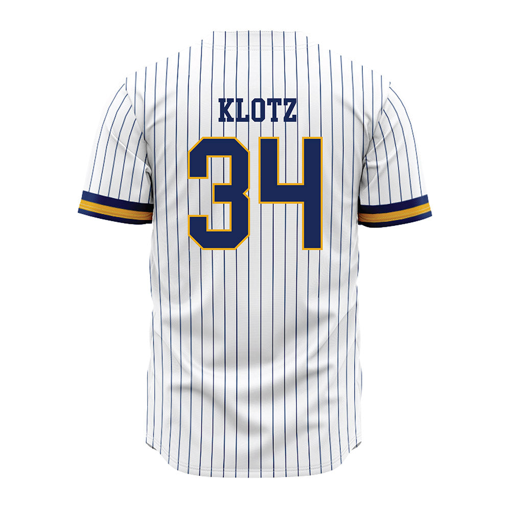 Kent State - NCAA Baseball : Hunter Klotz - Pinstripe Jersey-1