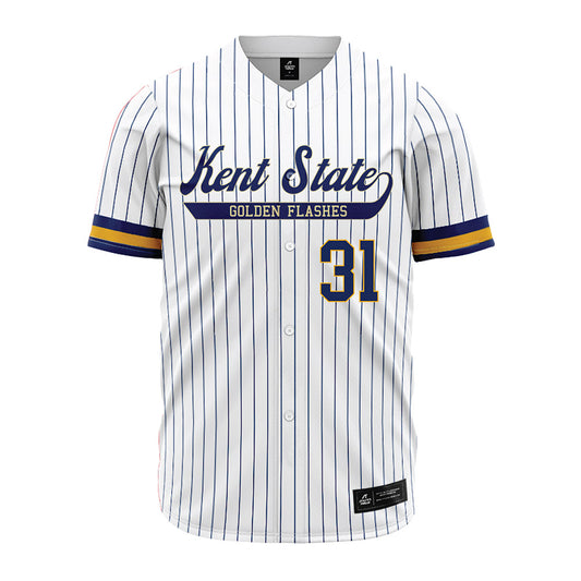 Kent State - NCAA Baseball : Lance MacDonald - Baseball Jersey Pin Stripe