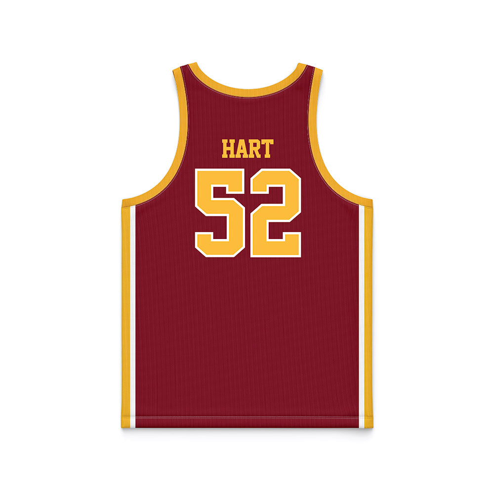 Minnesota - NCAA Women's Basketball : Sophia Hart - Retro Maroon Basketball Jersey-1