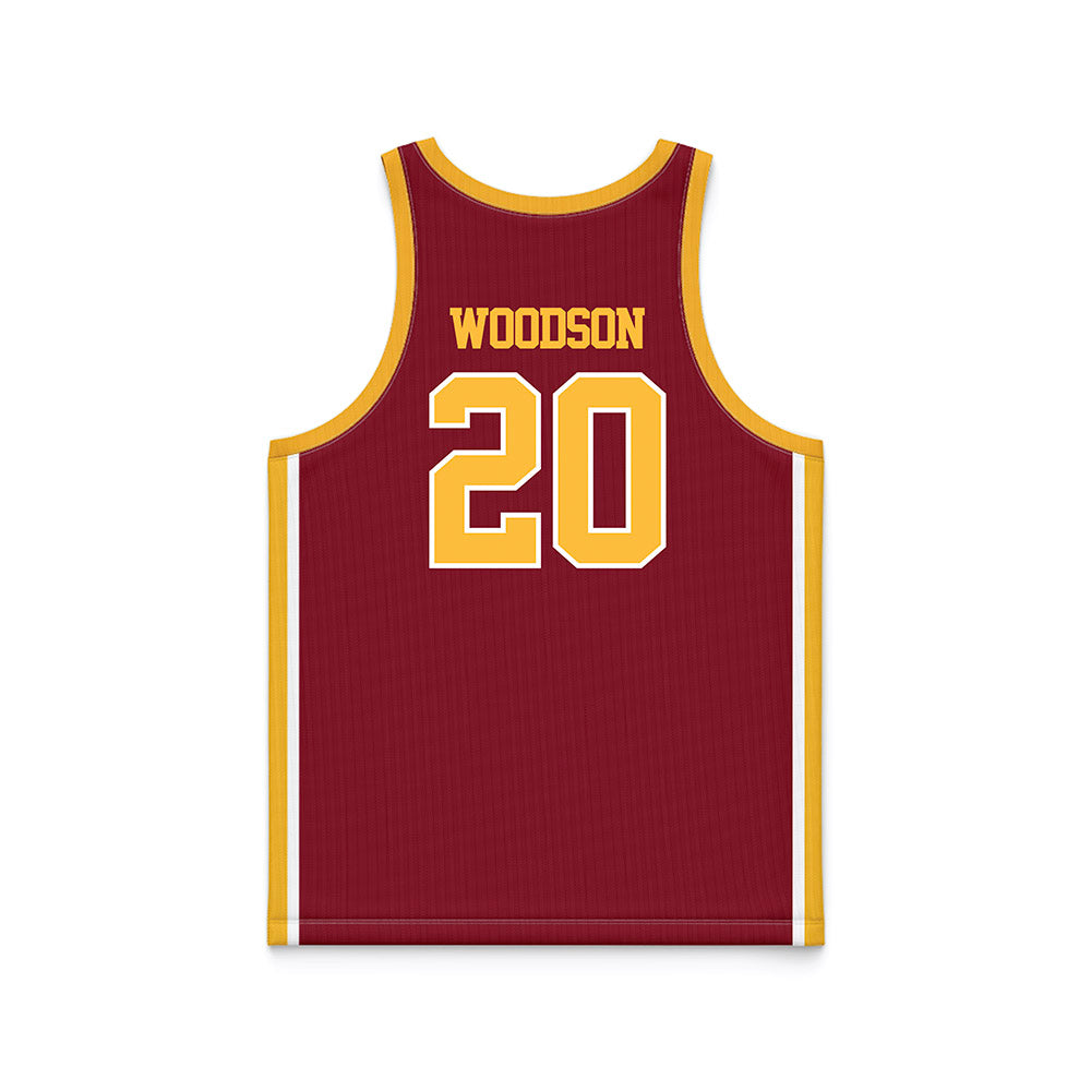 Minnesota - NCAA Women's Basketball : Taylor Woodson - Retro Maroon Basketball Jersey-1
