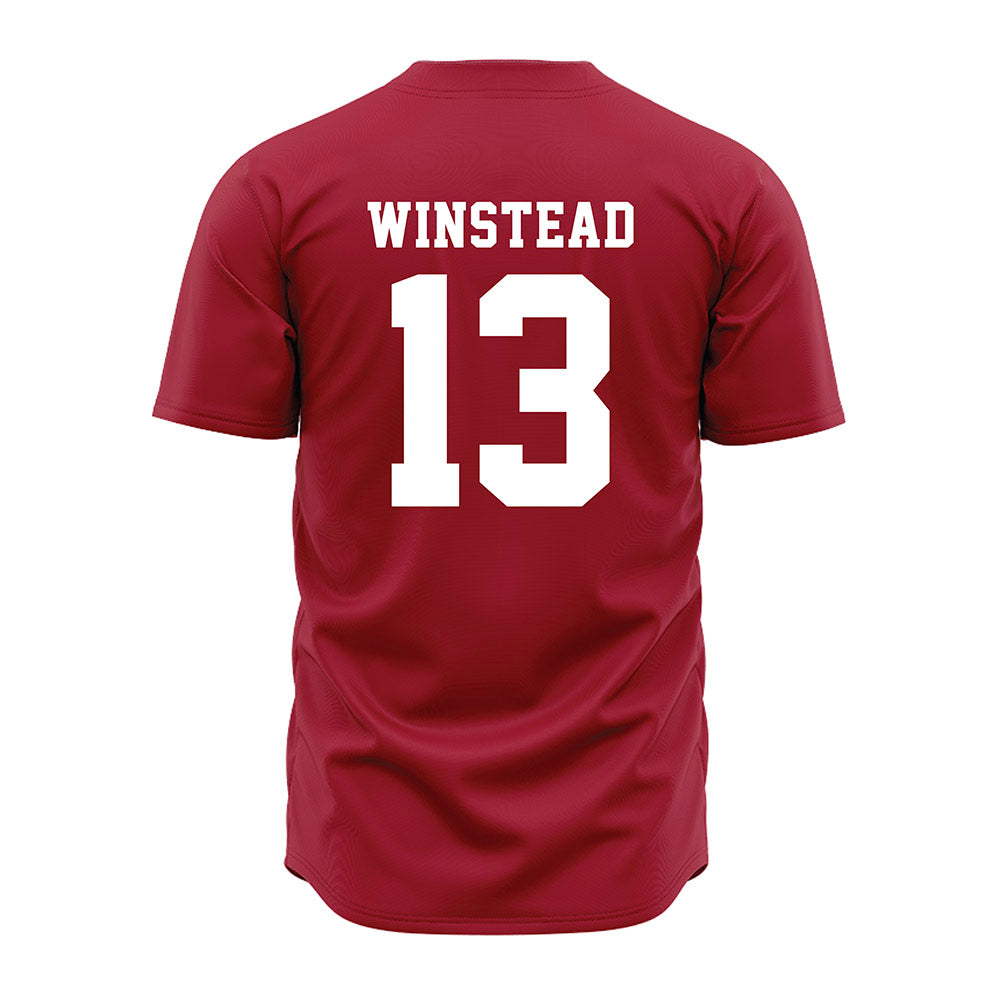 Alabama - NCAA Softball : Emily Winstead - Red Jersey-1