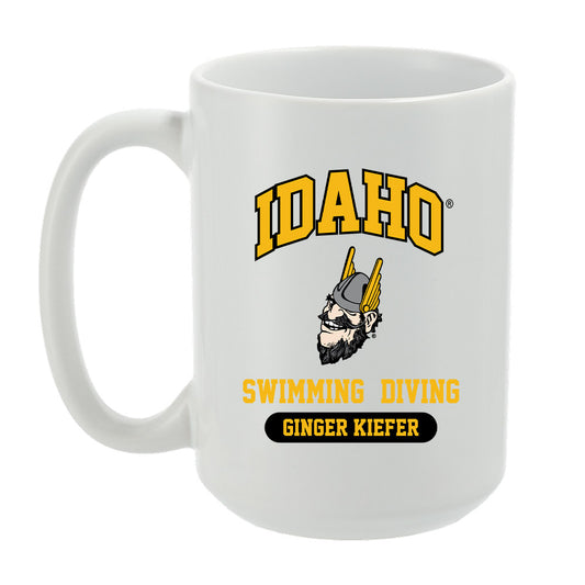 Idaho - NCAA Women's Swimming & Diving : Ginger Kiefer - Coffee Mug