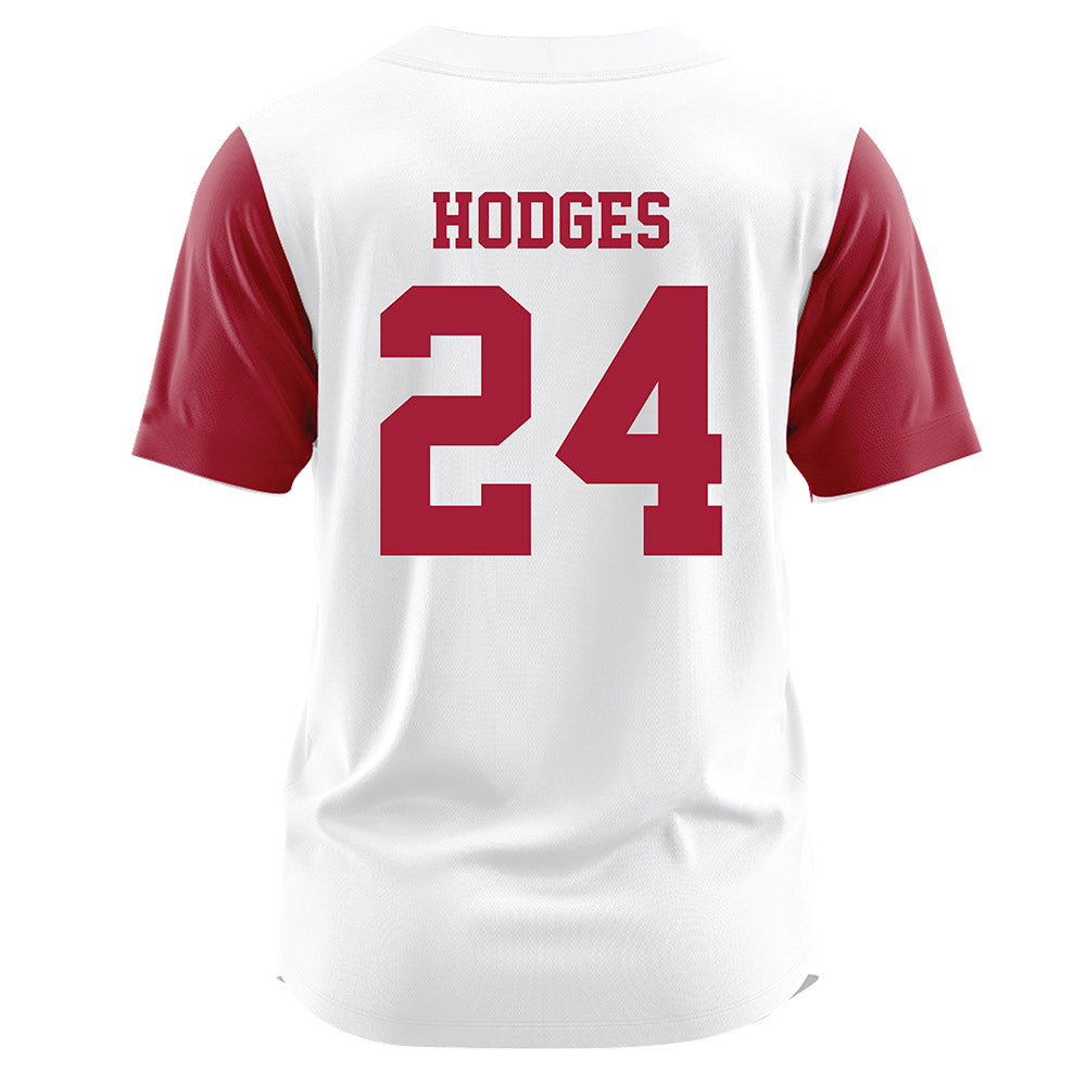 Alabama - NCAA Softball : Braya Hodges - White Jersey