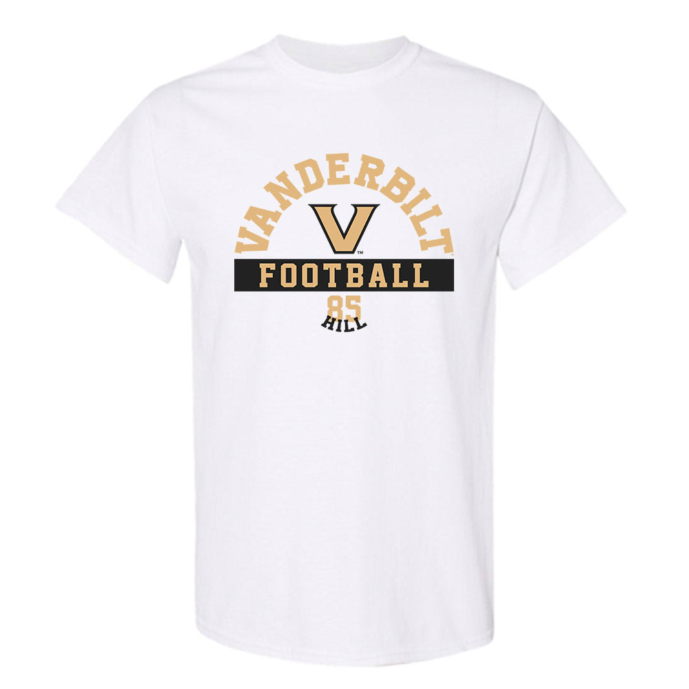 Vanderbilt - NCAA Football : Lebron Hill - Classic Fashion Shersey T-Shirt-0