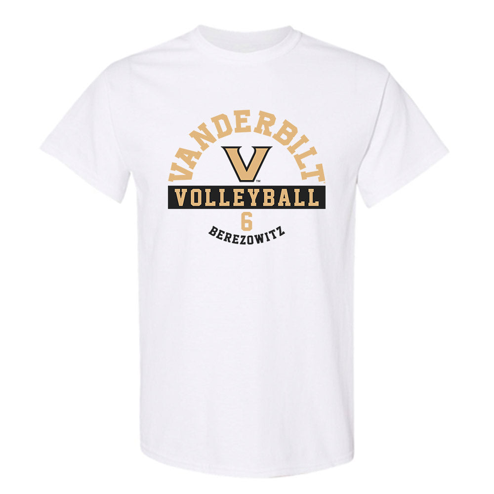 Vanderbilt - NCAA Women's Volleyball : Kati Berezowitz - Classic Fashion Shersey T-Shirt-0