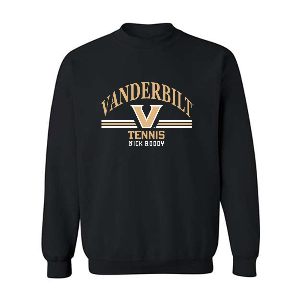 Vanderbilt - NCAA Men's Tennis : Nick Roddy - Classic Fashion Shersey Crewneck Sweatshirt
