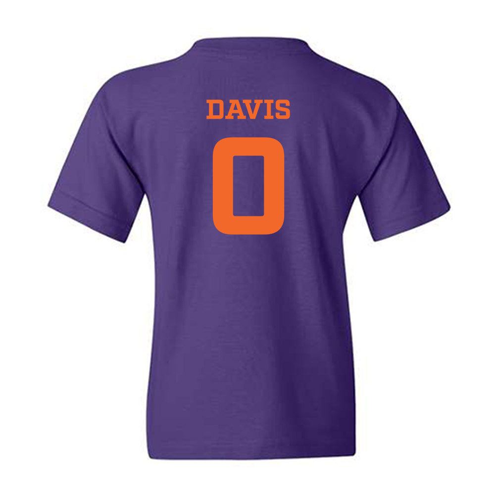 HWS - NCAA Football : Bryce Davis - Classic Shersey Youth T-Shirt-1