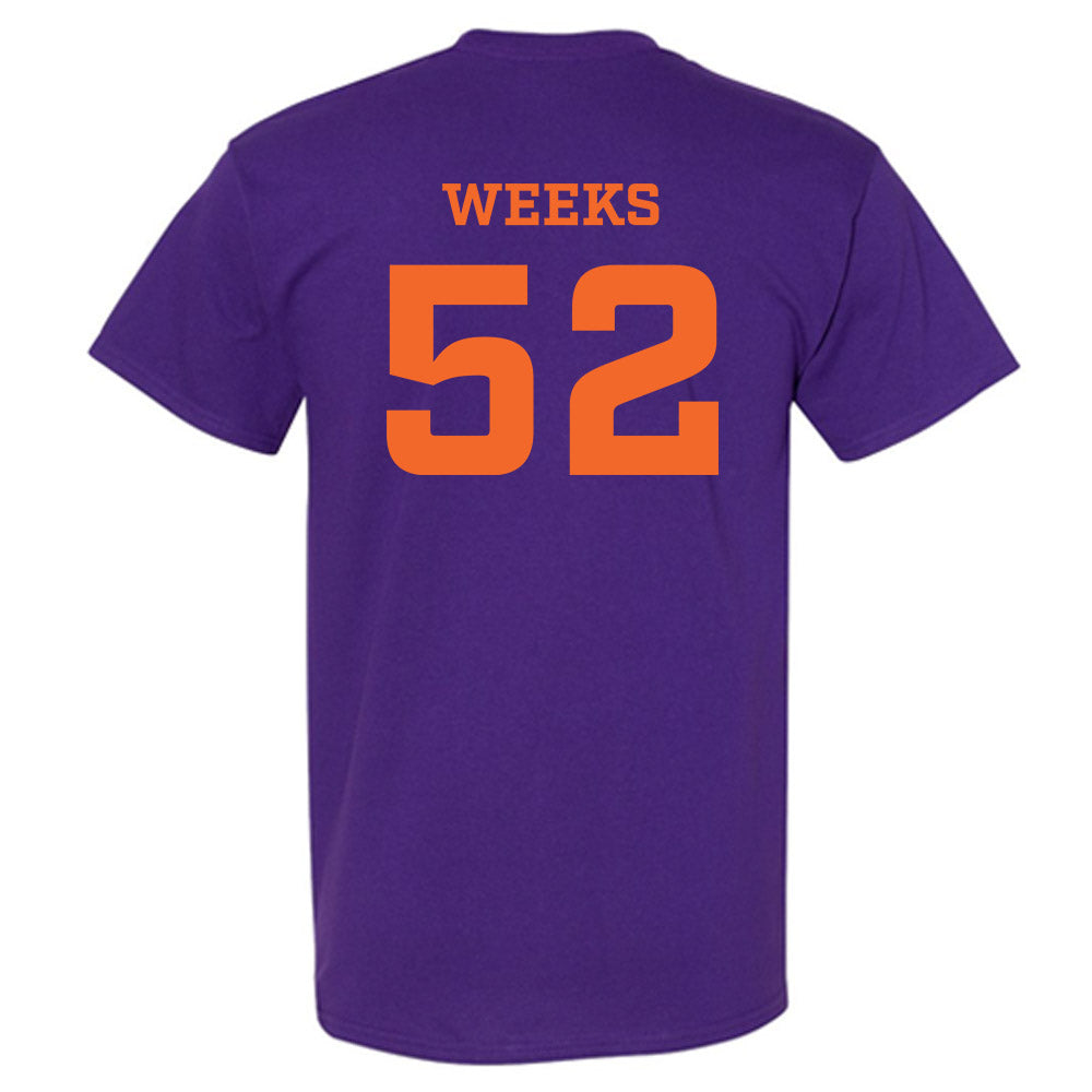 HWS - NCAA Football : Conor Weeks - Classic Shersey T-Shirt