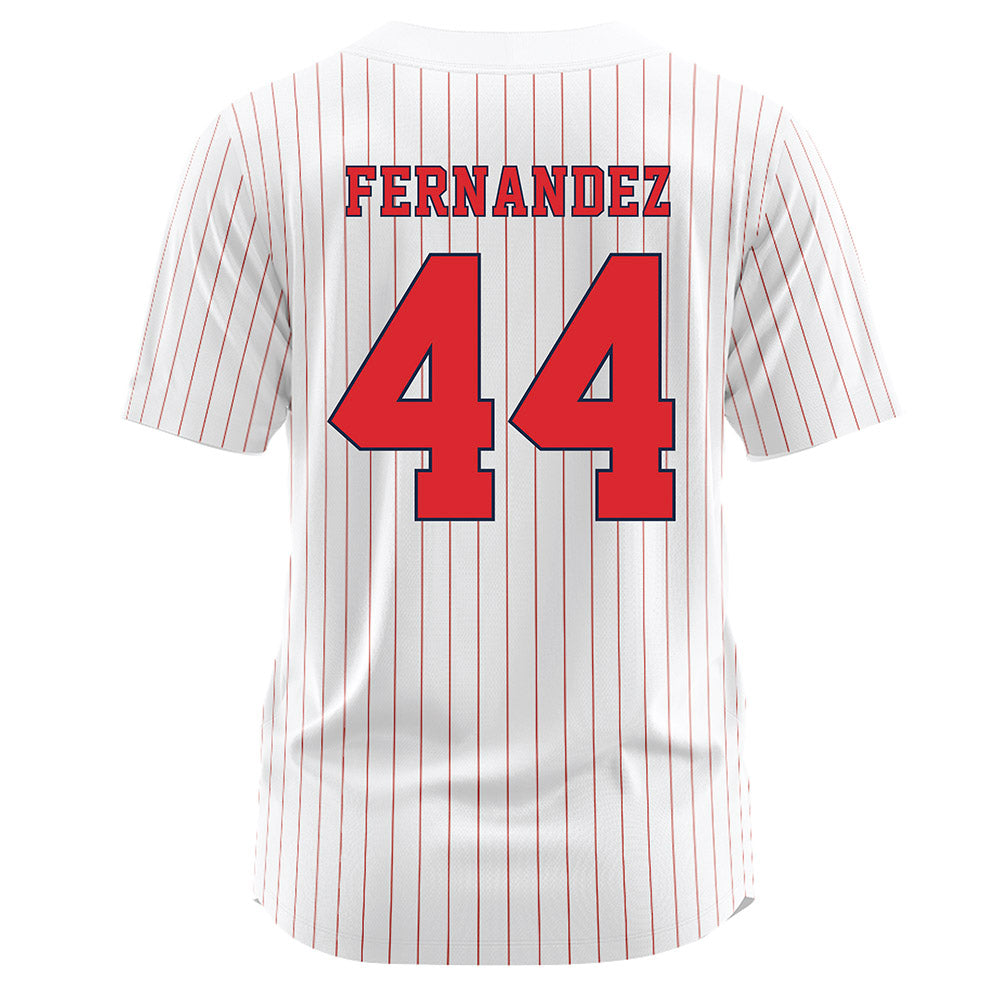 St. Johns - NCAA Softball : Gia Fernandez - White Jersey-1