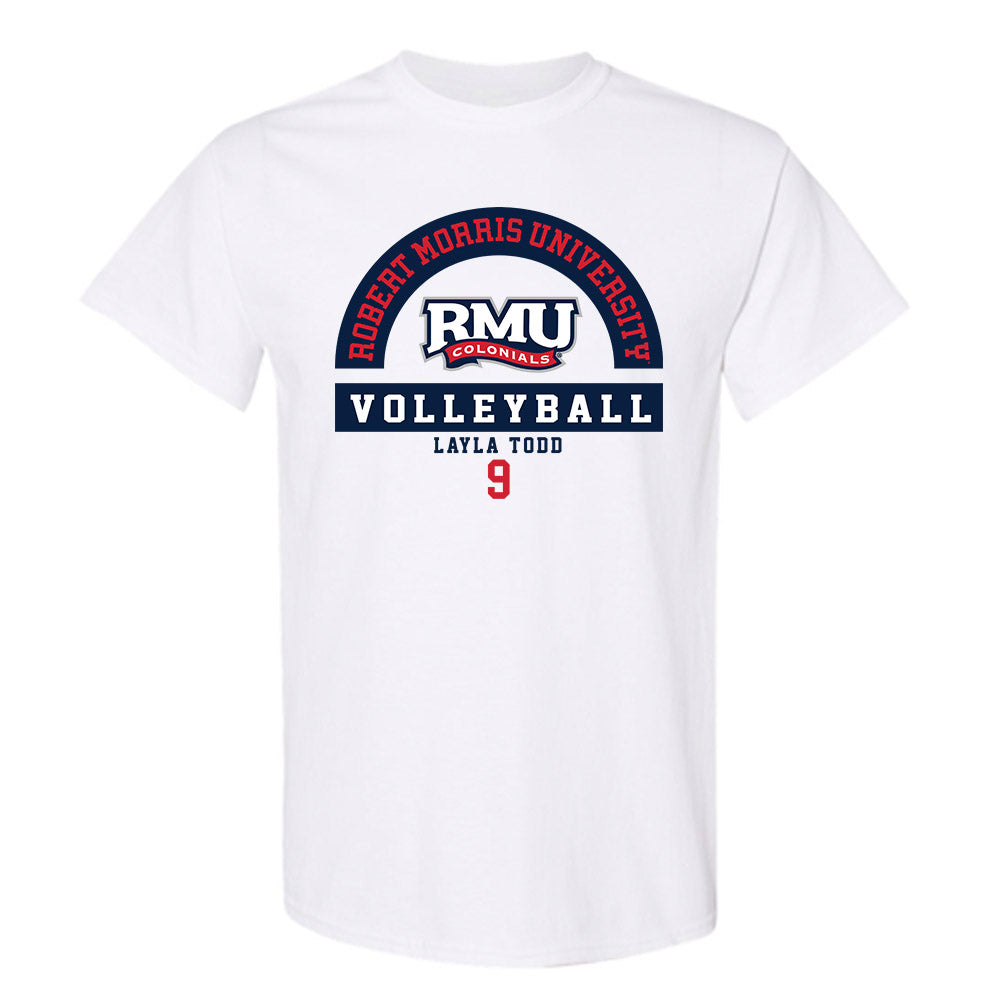 Robert Morris - NCAA Women's Volleyball : Layla Todd - Classic Fashion Shersey T-Shirt-0