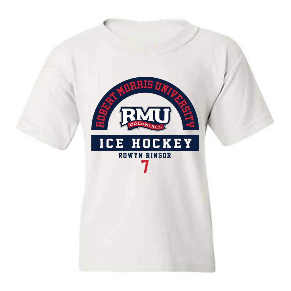 Robert Morris - NCAA Women's Ice Hockey : Rowyn Ringor - Classic Fashion Shersey Youth T-Shirt-0