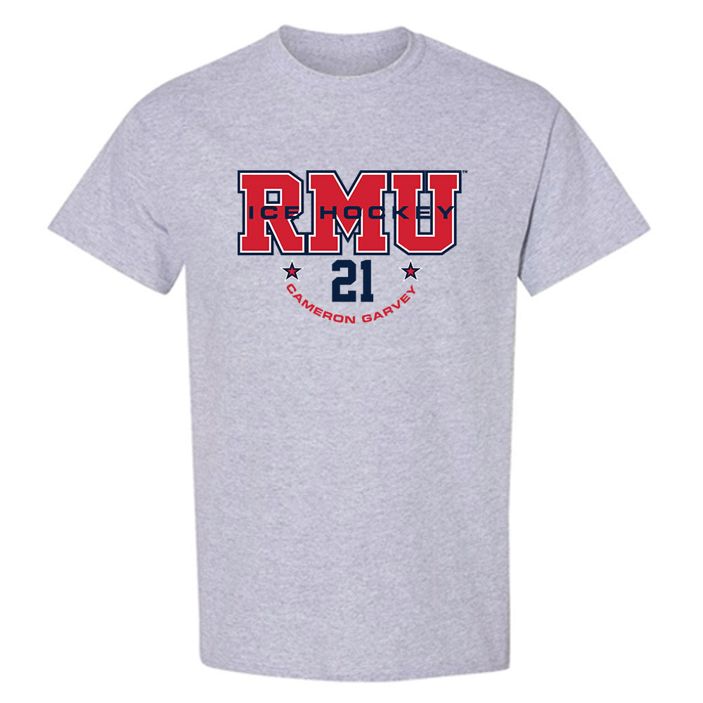 Robert Morris - NCAA Men's Ice Hockey : Cameron Garvey - Classic Fashion Shersey T-Shirt-0