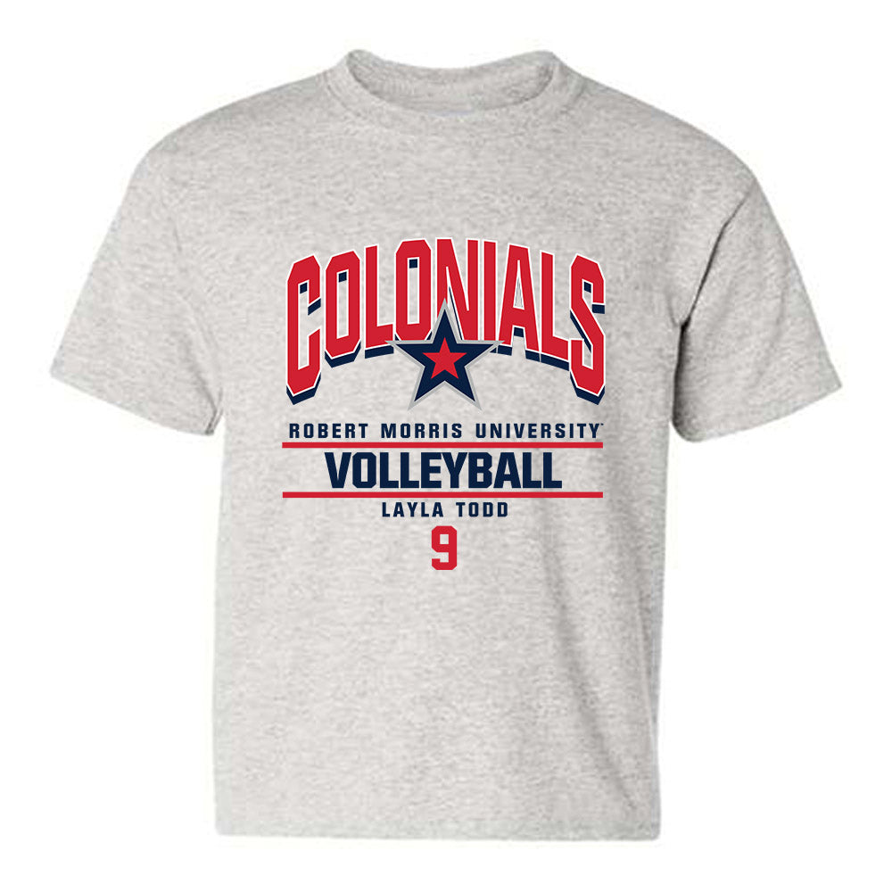 Robert Morris - NCAA Women's Volleyball : Layla Todd - Classic Fashion Shersey Youth T-Shirt-0