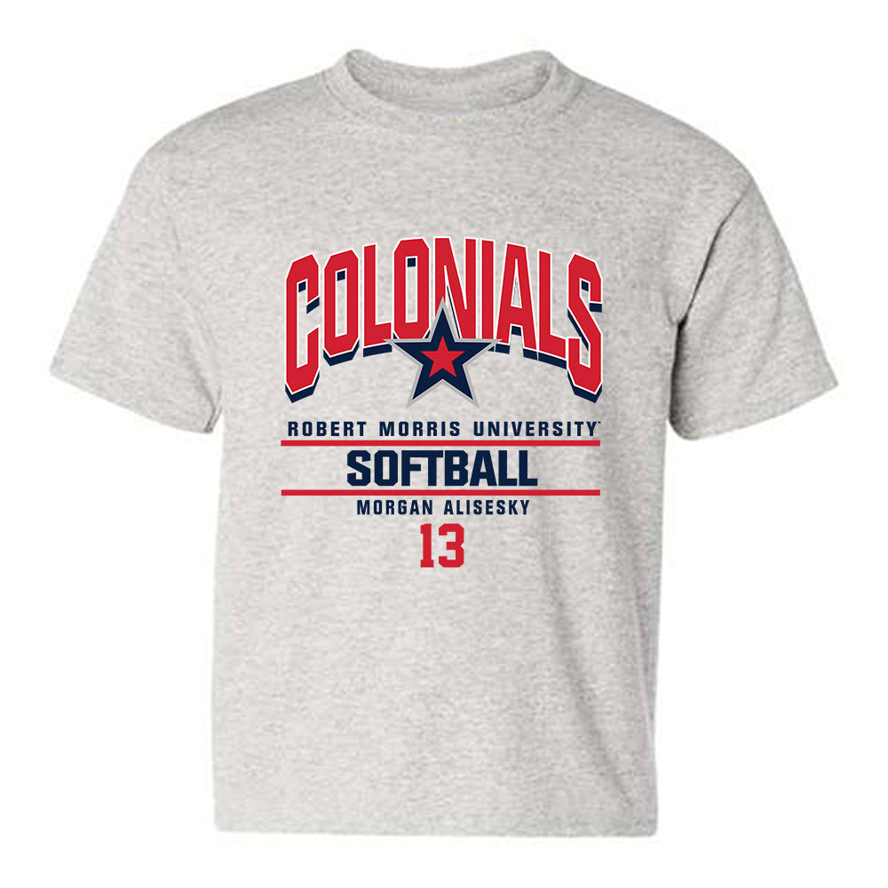 Robert Morris - NCAA Softball : Morgan Alisesky - Classic Fashion Shersey Youth T-Shirt-0
