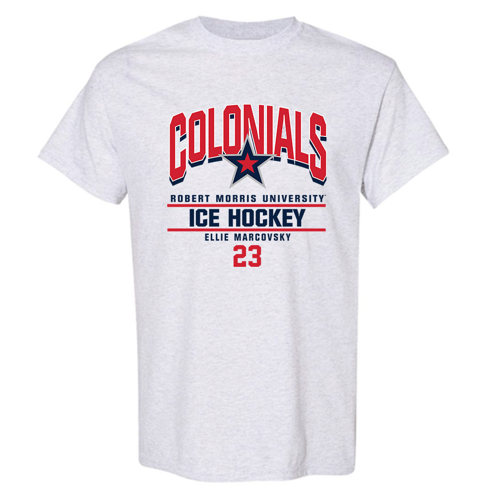 Robert Morris - NCAA Women's Ice Hockey : Ellie Marcovsky - Classic Fashion Shersey T-Shirt-0