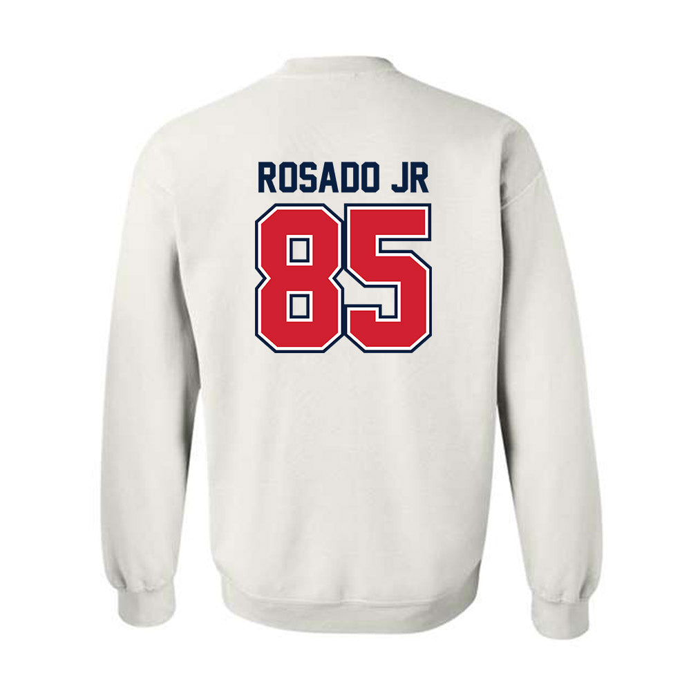 Robert Morris - NCAA Football : Justin Rosado Jr - Classic Shersey Crewneck Sweatshirt-1