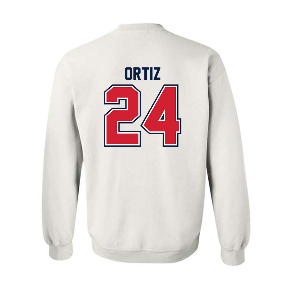 Robert Morris - NCAA Football : Jamiel Ortiz - Classic Shersey Crewneck Sweatshirt-1