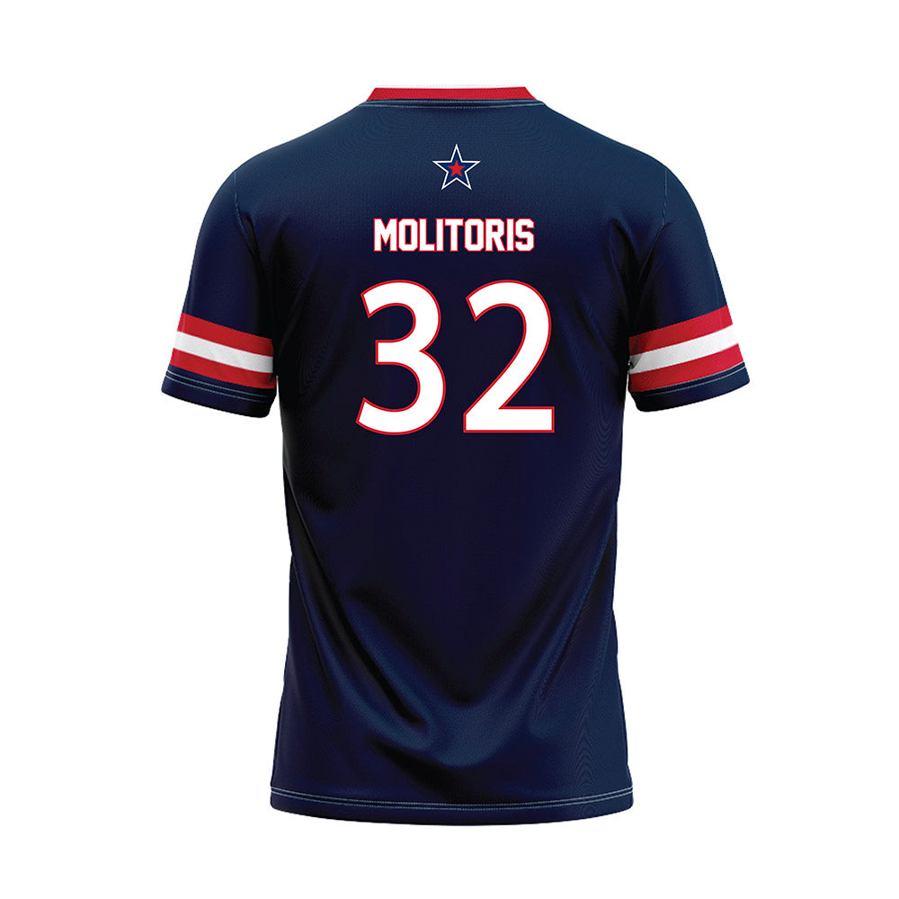 Robert Morris - NCAA Softball : Kaitlyn Molitoris - Navy Baseball Jersey-1