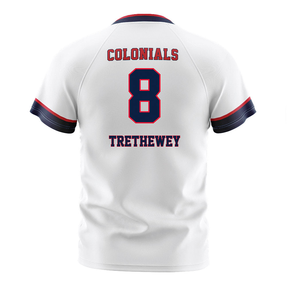 Robert Morris - NCAA Women's Soccer : Ava Trethewey - White Soccer Jersey-1