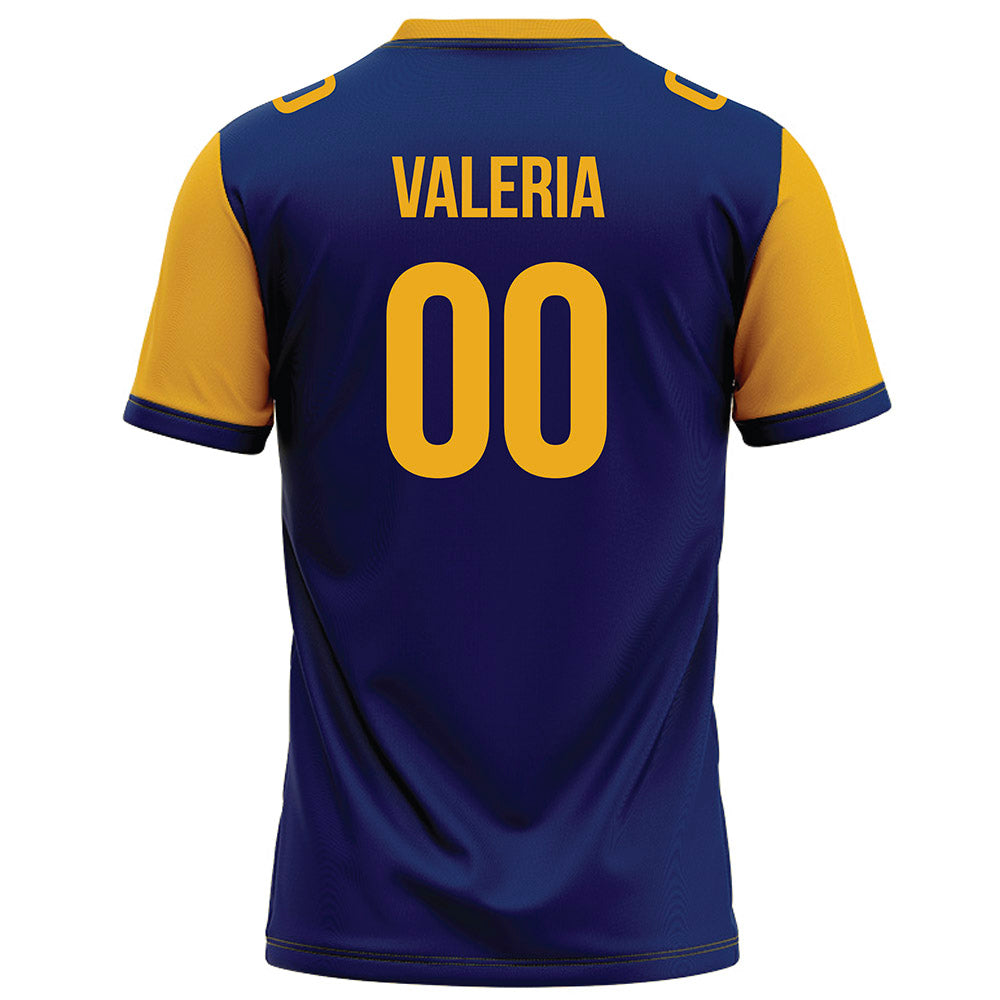 Kent State - NCAA Football : Cherokee Valeria - Football Jersey-1