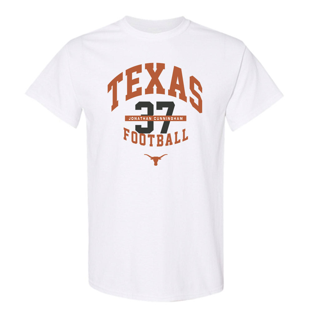 Texas - NCAA Football : Jonathan Cunningham - Classic Fashion Shersey T-Shirt-0