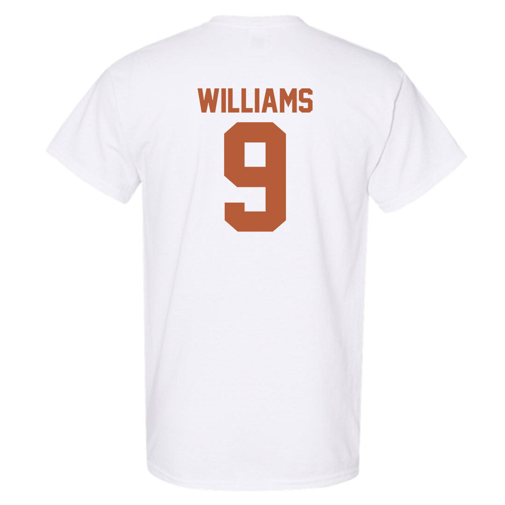 Texas - NCAA Baseball : Jonah Williams - Classic Shersey T-Shirt-1