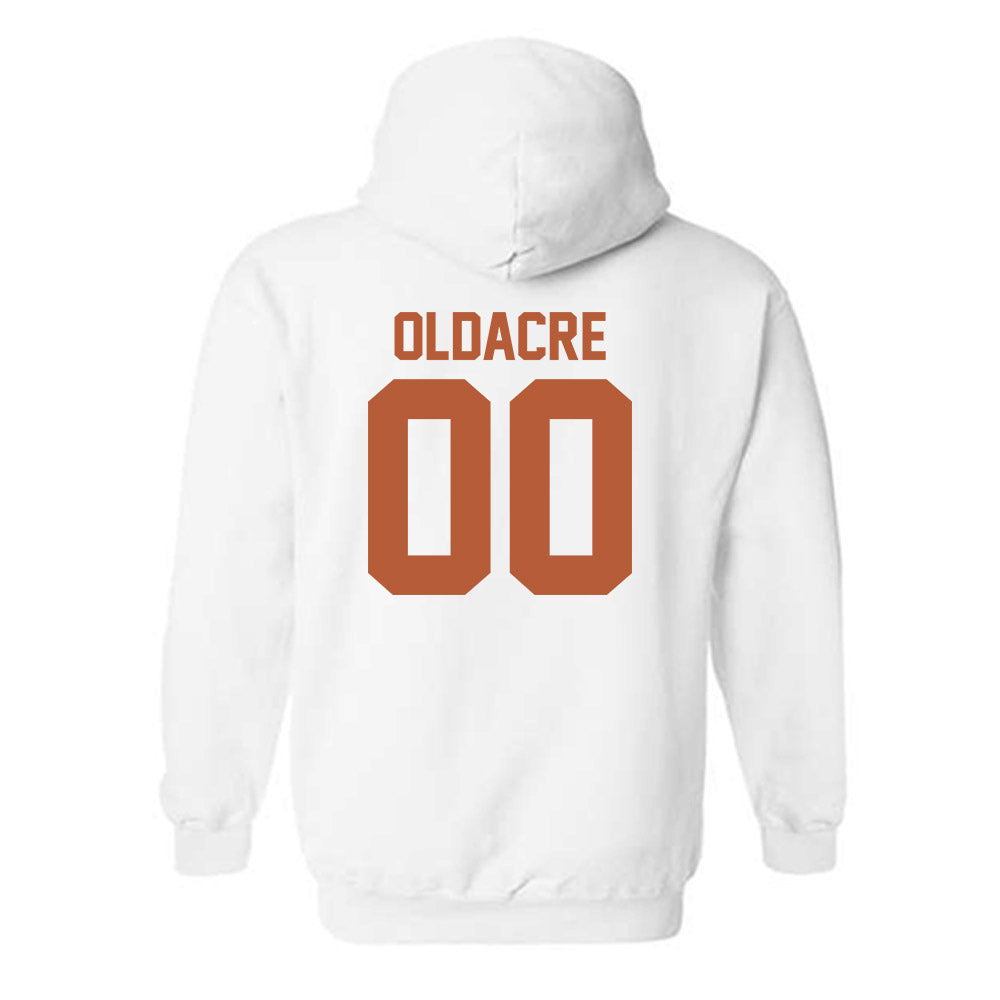 Texas - NCAA Women's Basketball : Kyla Oldacre - Classic Shersey Hooded Sweatshirt-1