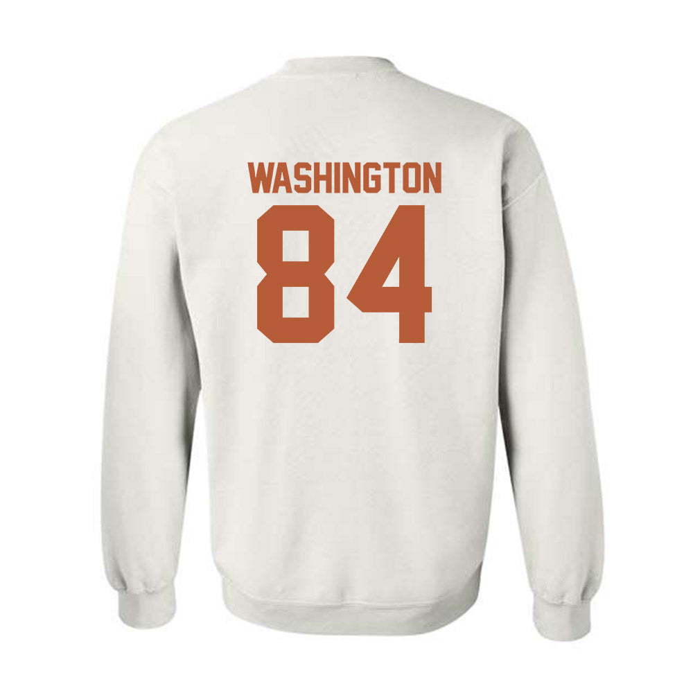 Texas - NCAA Football : Jordan Washington - Classic Shersey Crewneck Sweatshirt