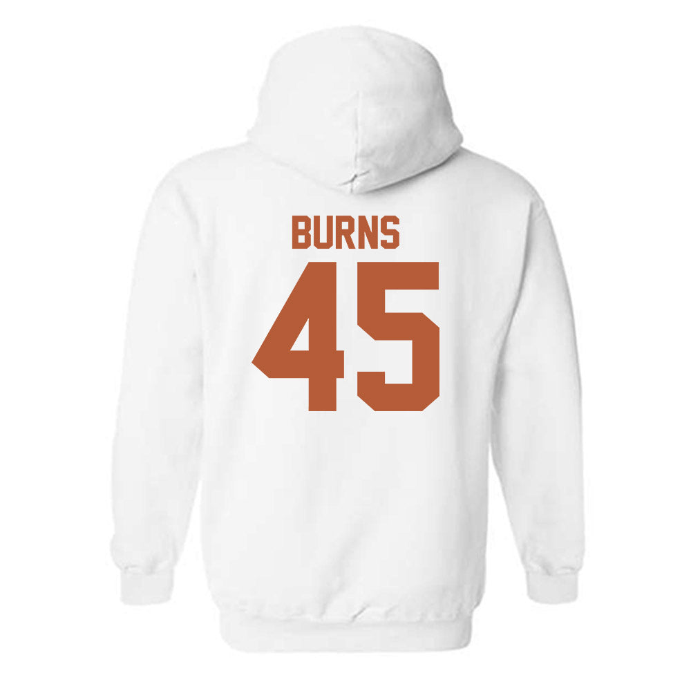 Texas - NCAA Baseball : Thomas Burns - Classic Shersey Hooded Sweatshirt-1