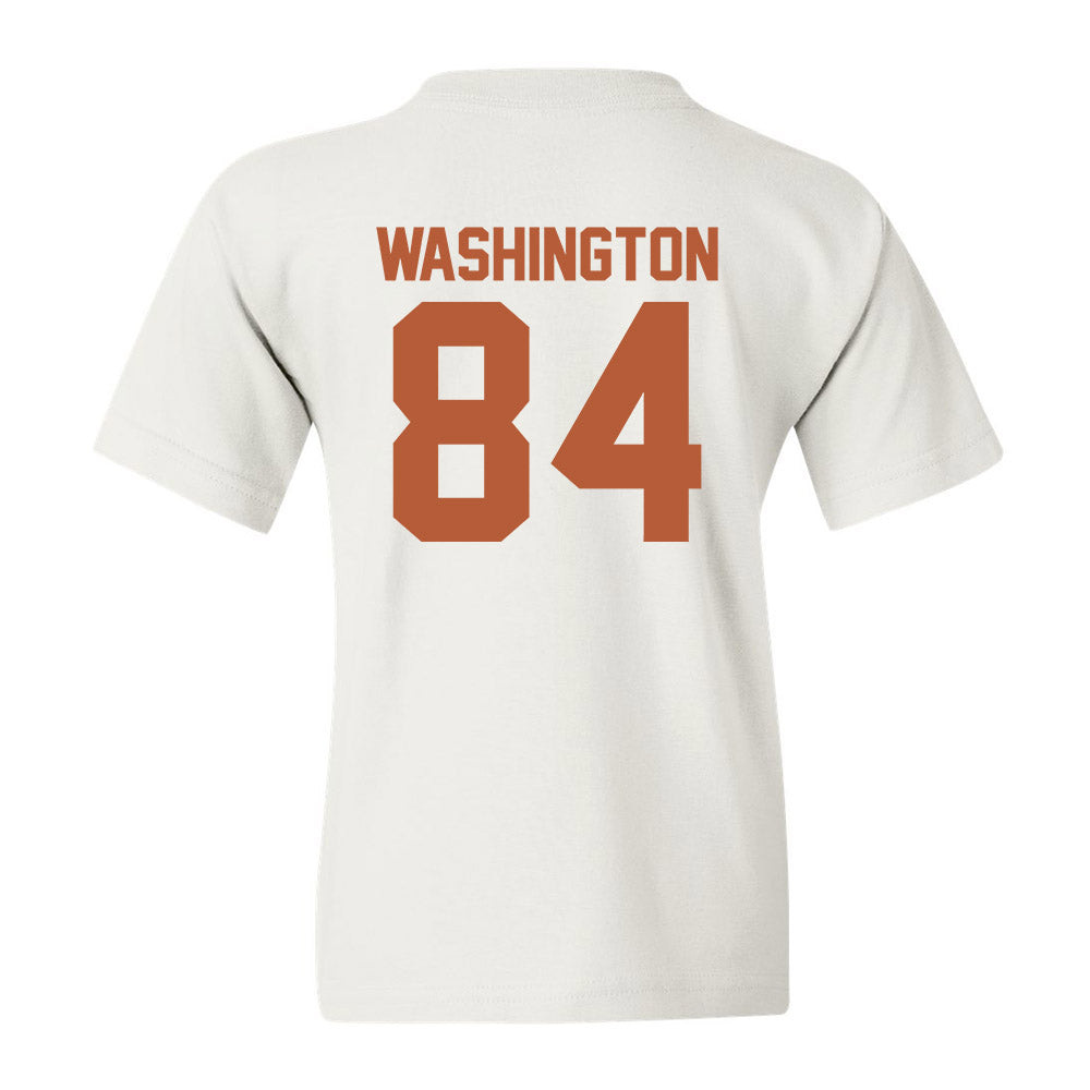 Texas - NCAA Football : Jordan Washington - Classic Shersey Youth T-Shirt