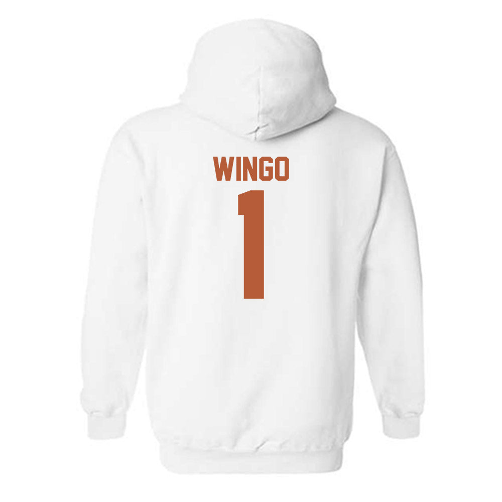 Texas - NCAA Football : Ryan Wingo - Classic Shersey Hooded Sweatshirt-1