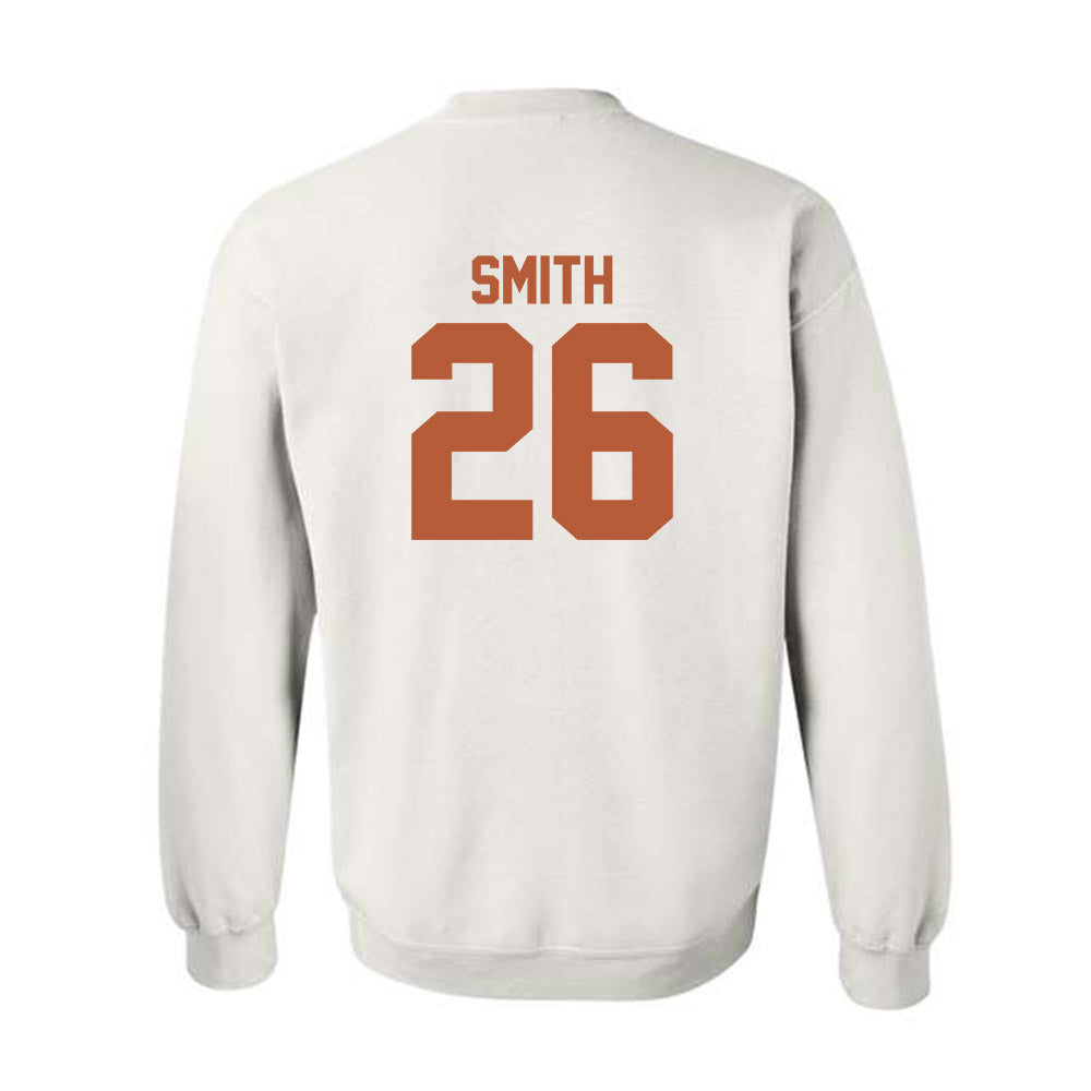 Texas - NCAA Football : Ty'Anthony Smith - Classic Shersey Crewneck Sweatshirt-1